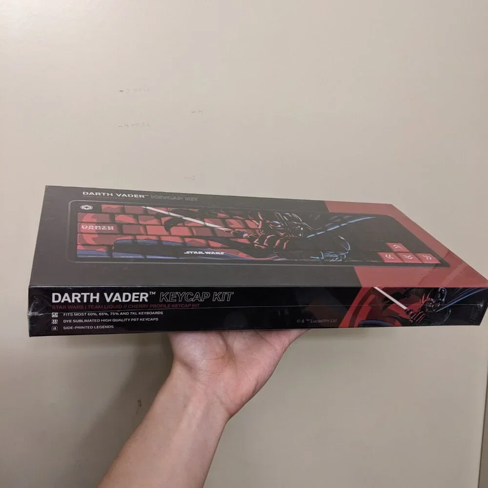 Darth Vader Keycap Kit - Star Wars | Team Liquid (New, Unopened)